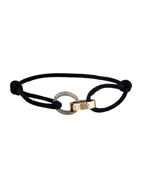 bracelet cordon cartier love